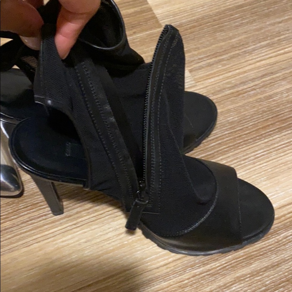 Zara mesh heels